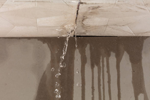 Professional Flood Damage Cleanup technician working in Oakland, TN